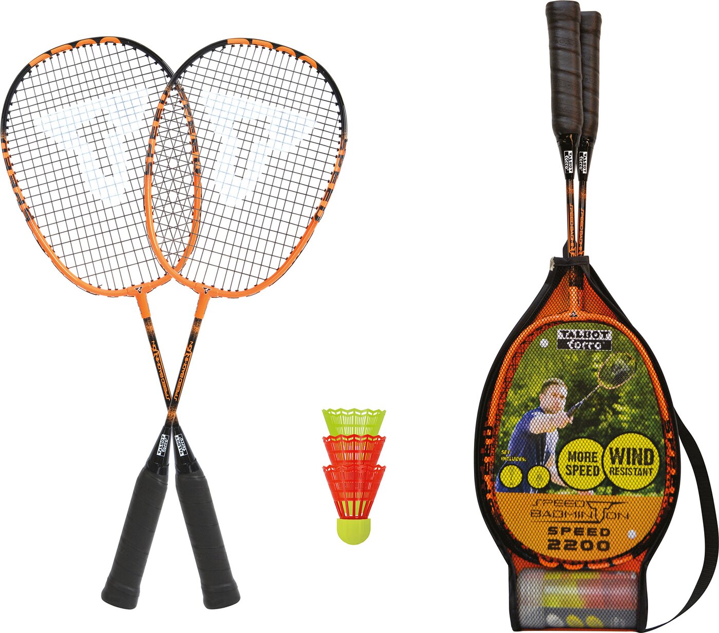 kaufen 3/4 TALBOT/TORRO Set online 2200 im Bag Badminton SPEED
