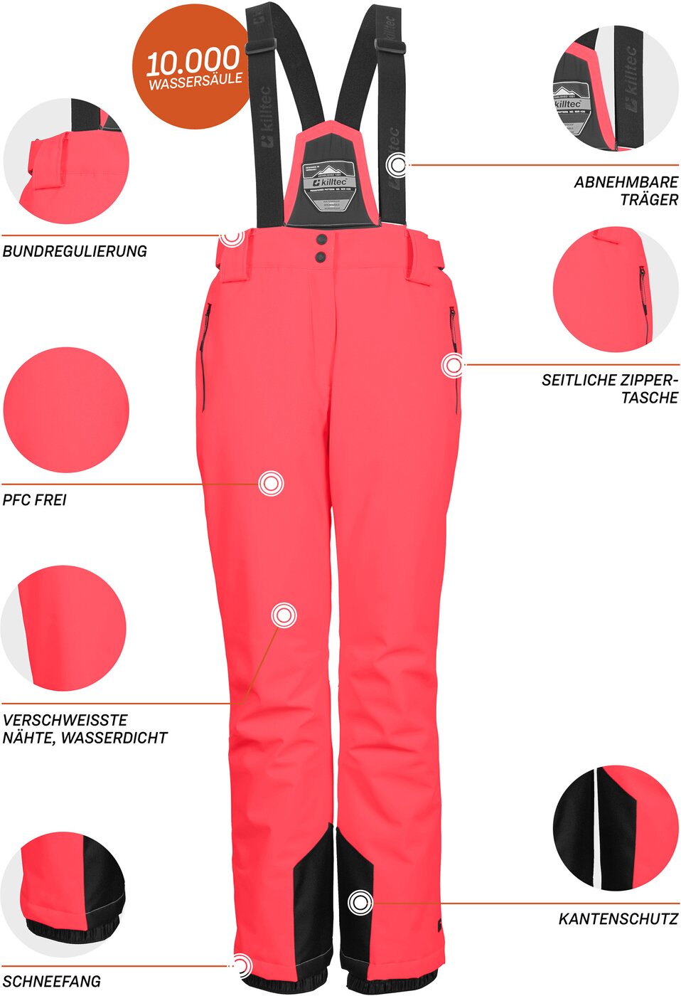 KILLTEC Women's Ski Pants